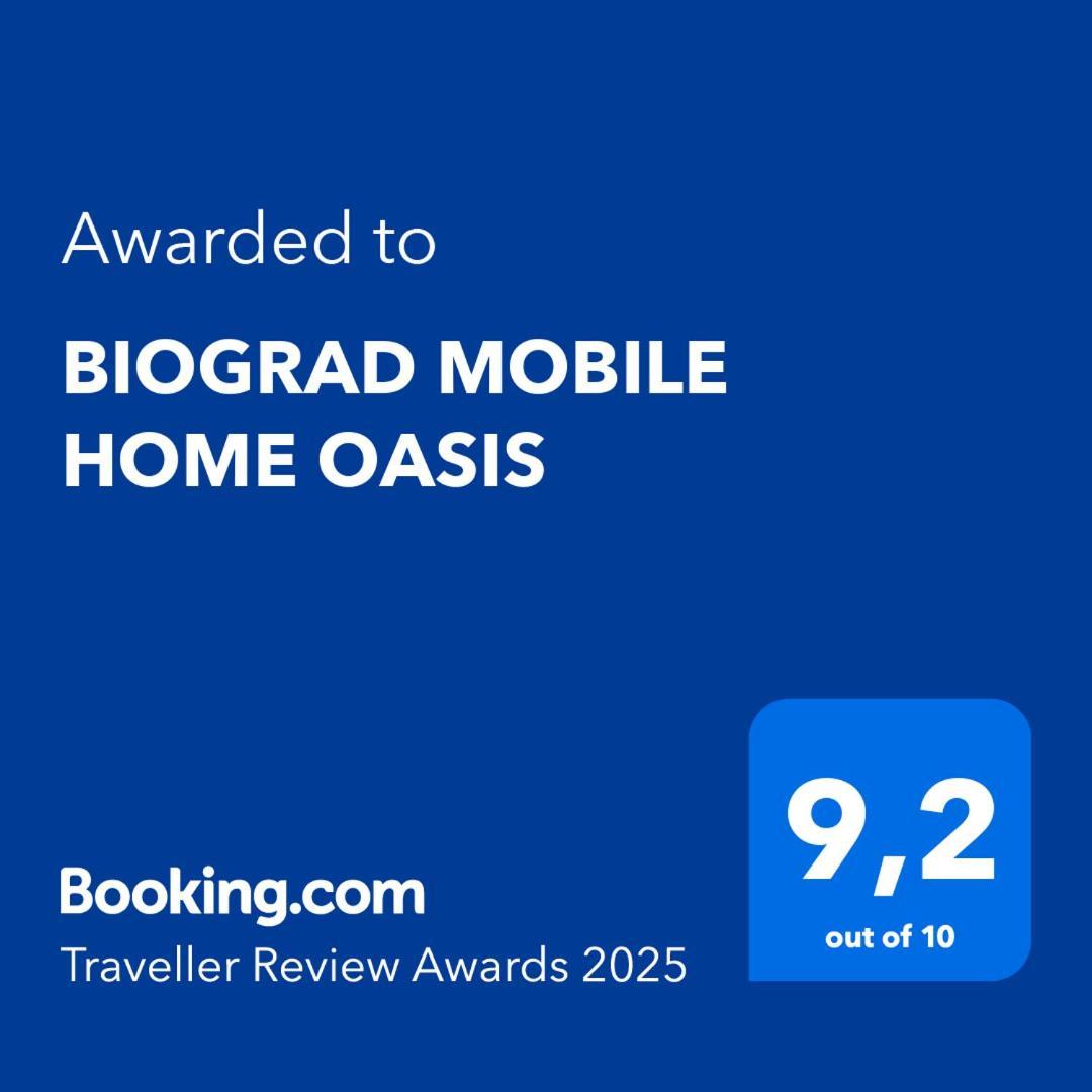 Biograd Mobile Home Oasis بيوغْغاد نا موغو المظهر الخارجي الصورة